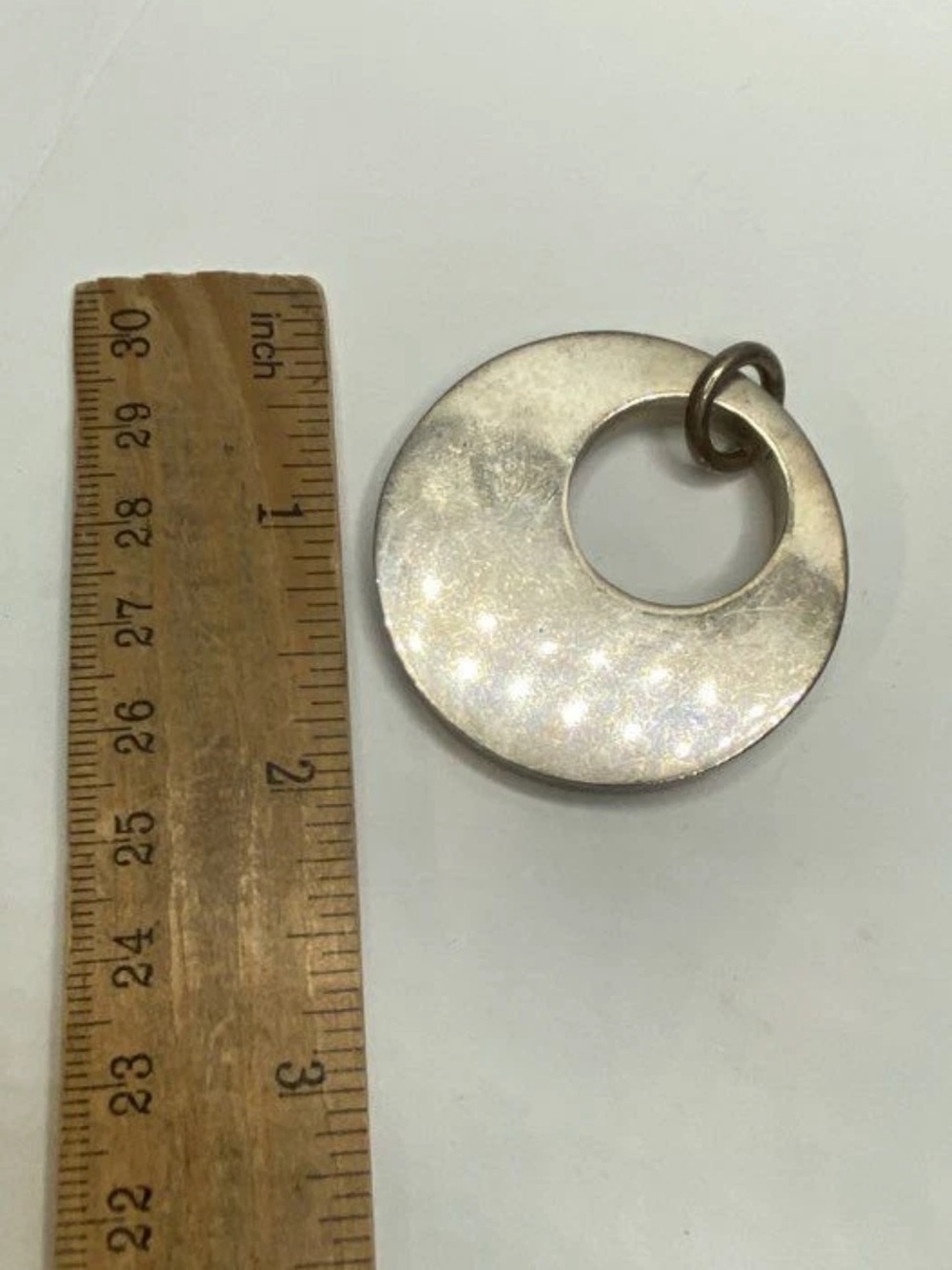 Mexico TS-79 Sterling Silver Round Pendant 20.0g
